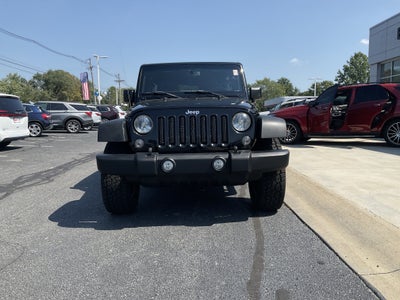 2016 Jeep Wrangler Unlimited Rubicon