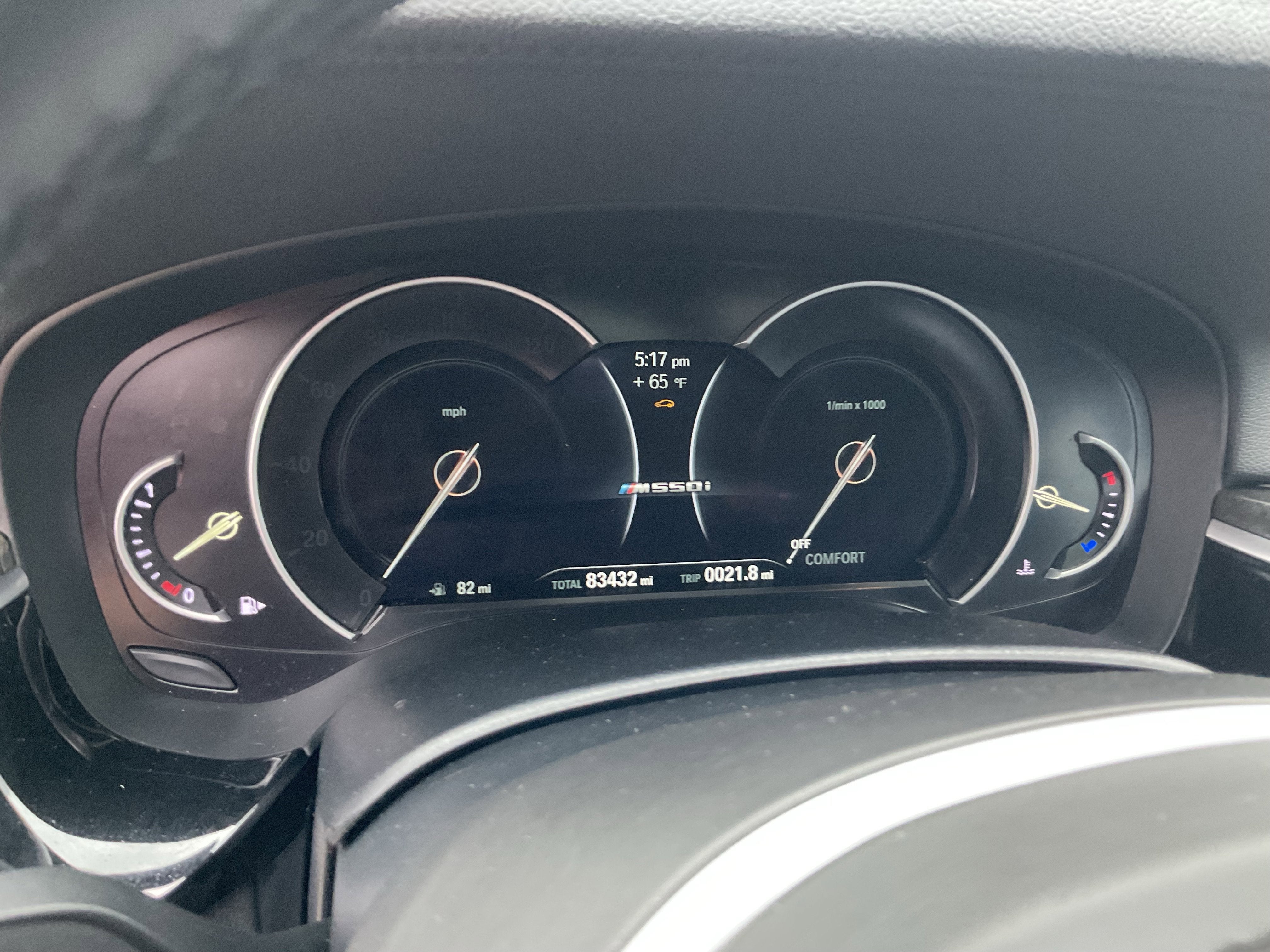 2018 BMW 5 Series M550i xDrive